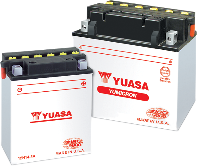 YUASA Battery - YB14-B2 YUAM224B2IND