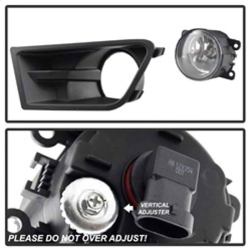 Spyder Ford Mustang 10-12 OEM Fog Light W/Universal Switch- Clear FL-FM2015-C 5083029