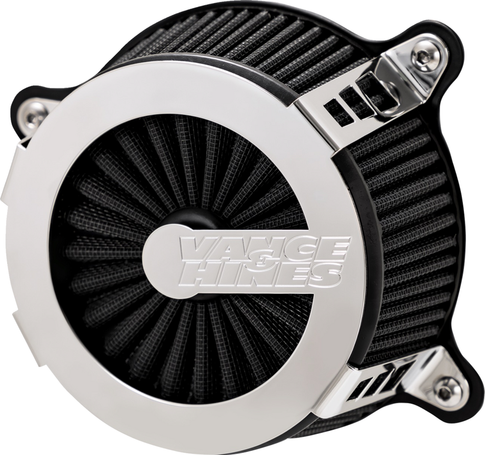 VANCE & HINES Cage Fighter Air Cleaner - Chrome - XL 70359