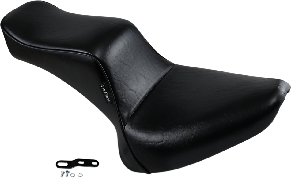 LE PERA Cherokee Seat - Smooth - Black - Softail LX-020