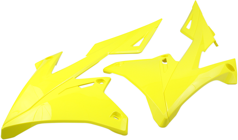 UFO Radiator Shrouds - Yellow SU04941-102