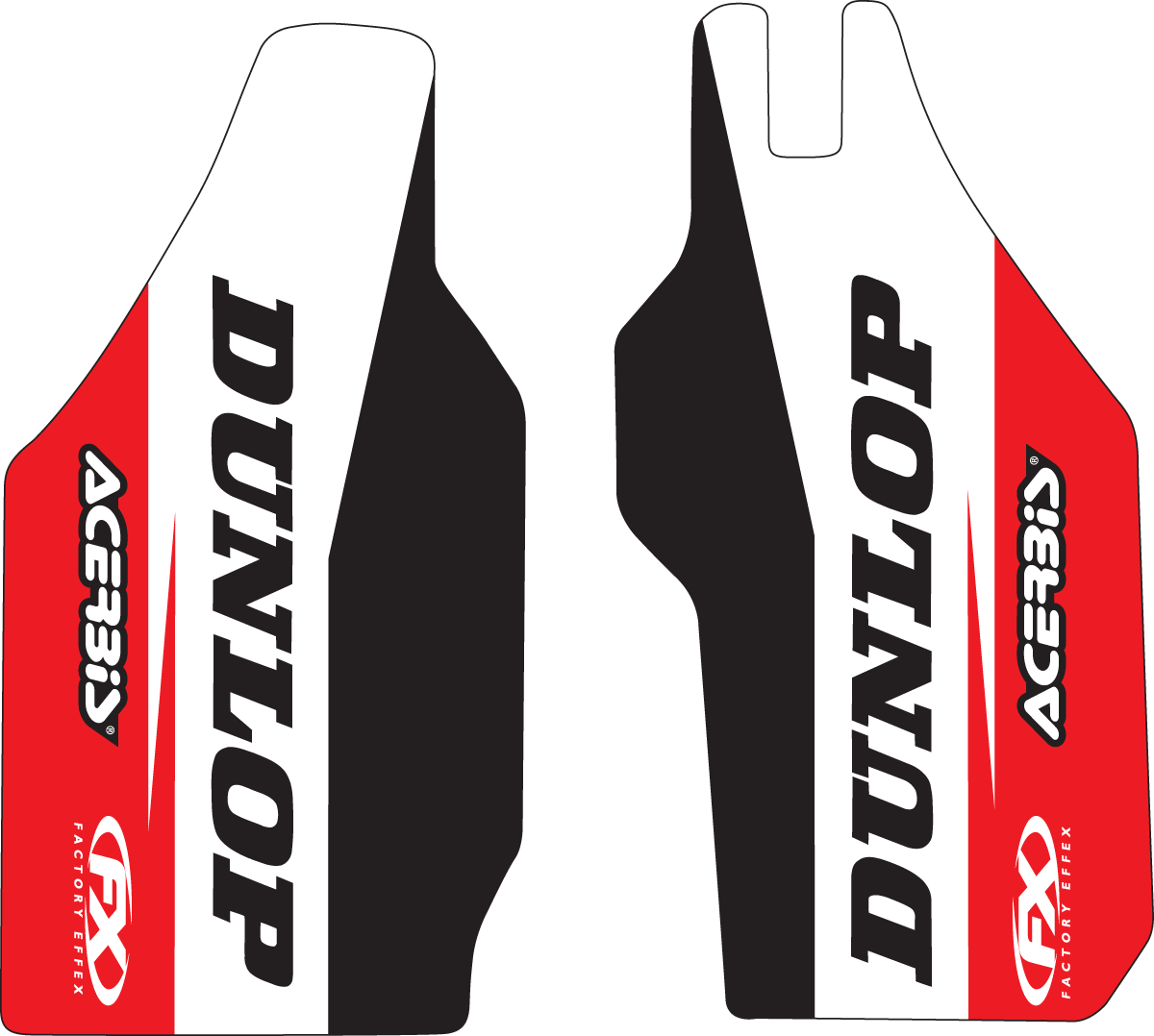 FACTORY EFFEX Fork Guard Graphic - CR 17-40360