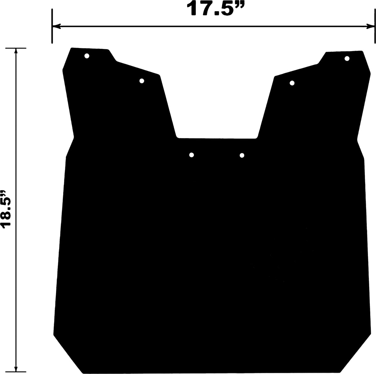 PDPSnowflap  Polaris Axys Switchback Trail 2015+ LSF-AXSB15PB-L