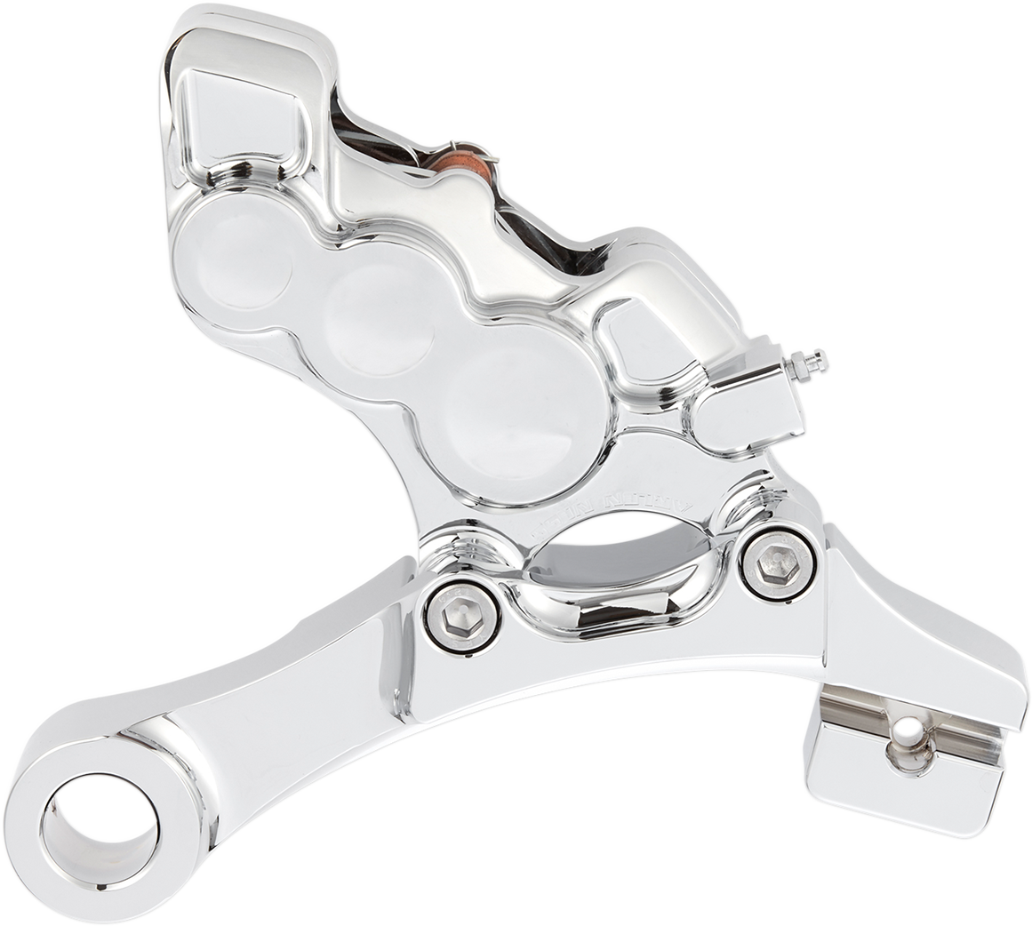 ARLEN NESS 6-Piston Caliper - Rear - Chrome - 11.8" 02-302