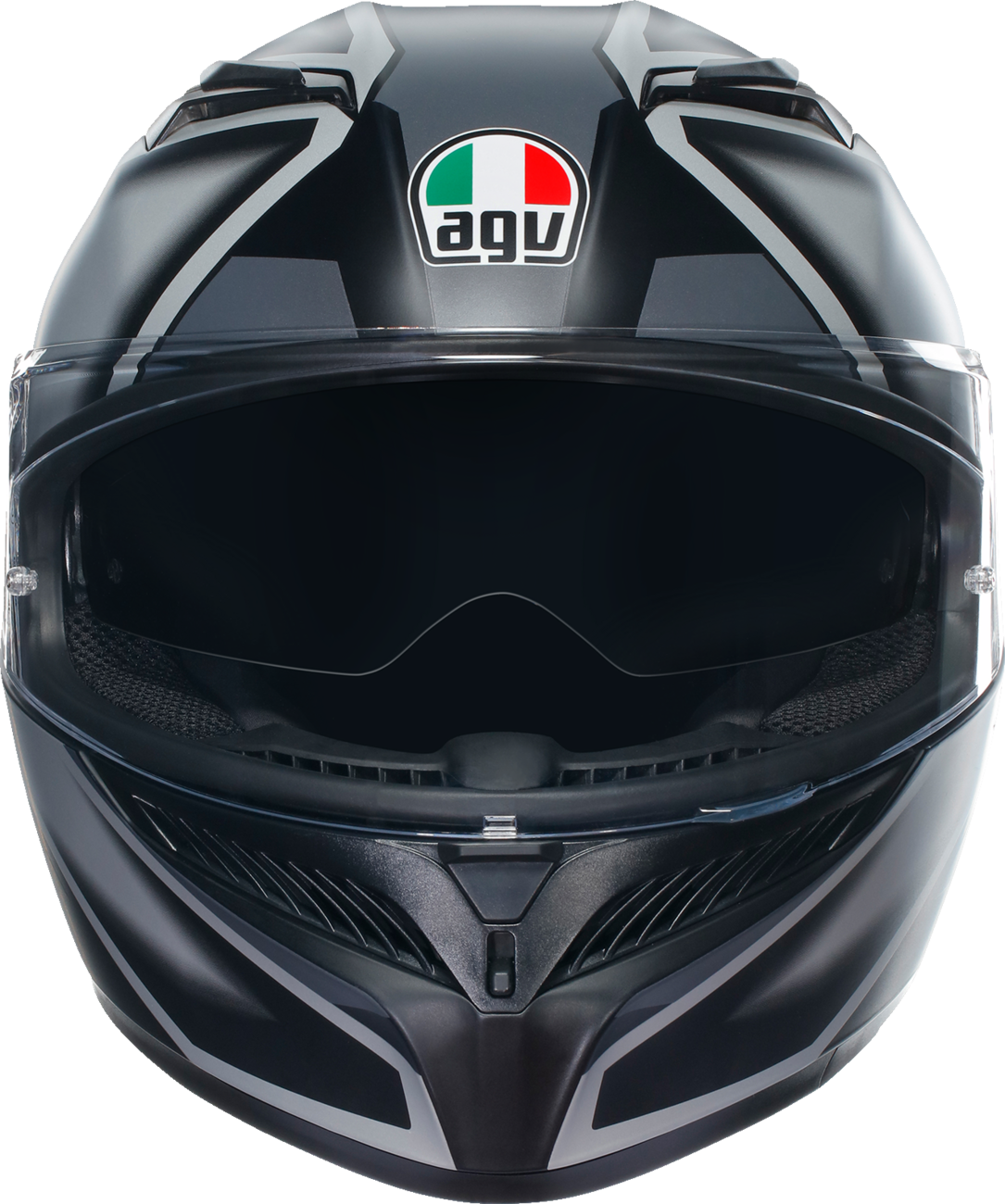 AGV K3 Helmet - Compound - Matte Black/Gray - Medium 2118381004008M