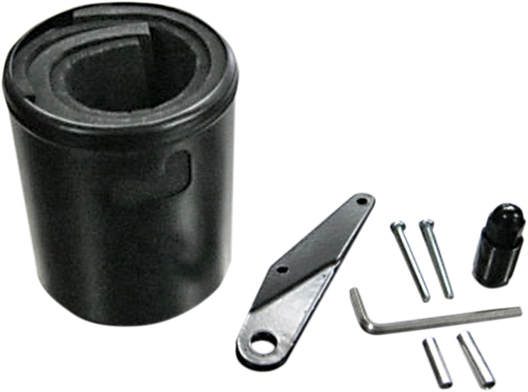 RIVCO PRODUCTS Cup Holder - Can-Am Spyder - Black CA400B