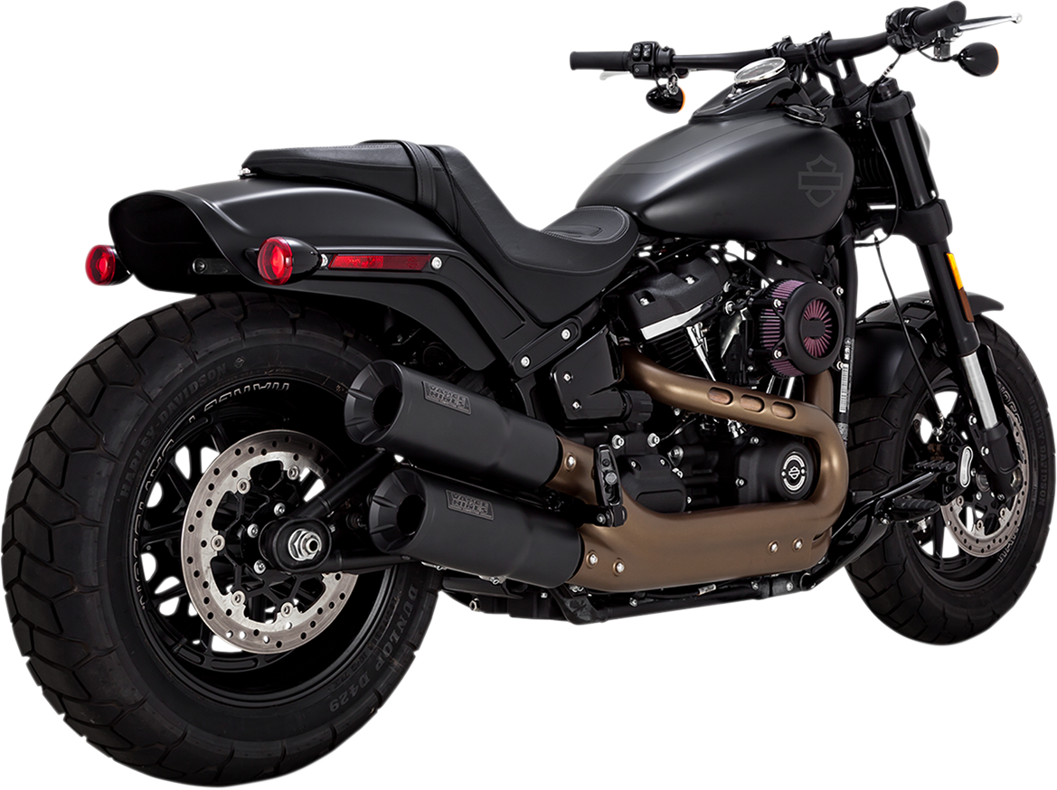 VANCE &amp; HINES Schwarze Hi-Output-Schalldämpfer 46547