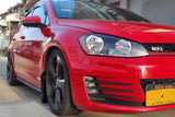 Rally Armor 15-21 VW Golf/GTI/TSI Red UR Mud Flap w/ White Logo MF37-UR-RD/WH