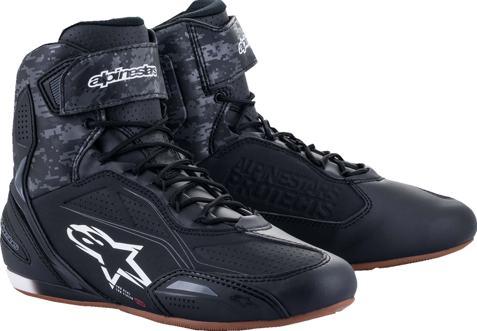 Zapatos ALPINESTARS Faster-3 - Negro/Gris - US 7.5 251021911828 