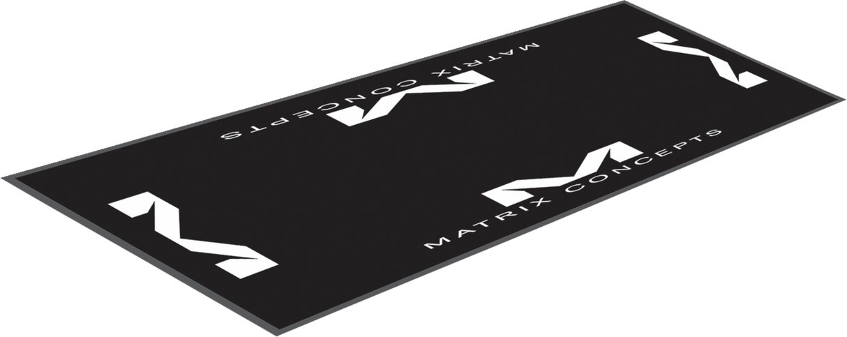 MATRIX CONCEPTS,LLC M80 Carpeted Mat - Black - 4'x8' M80-100