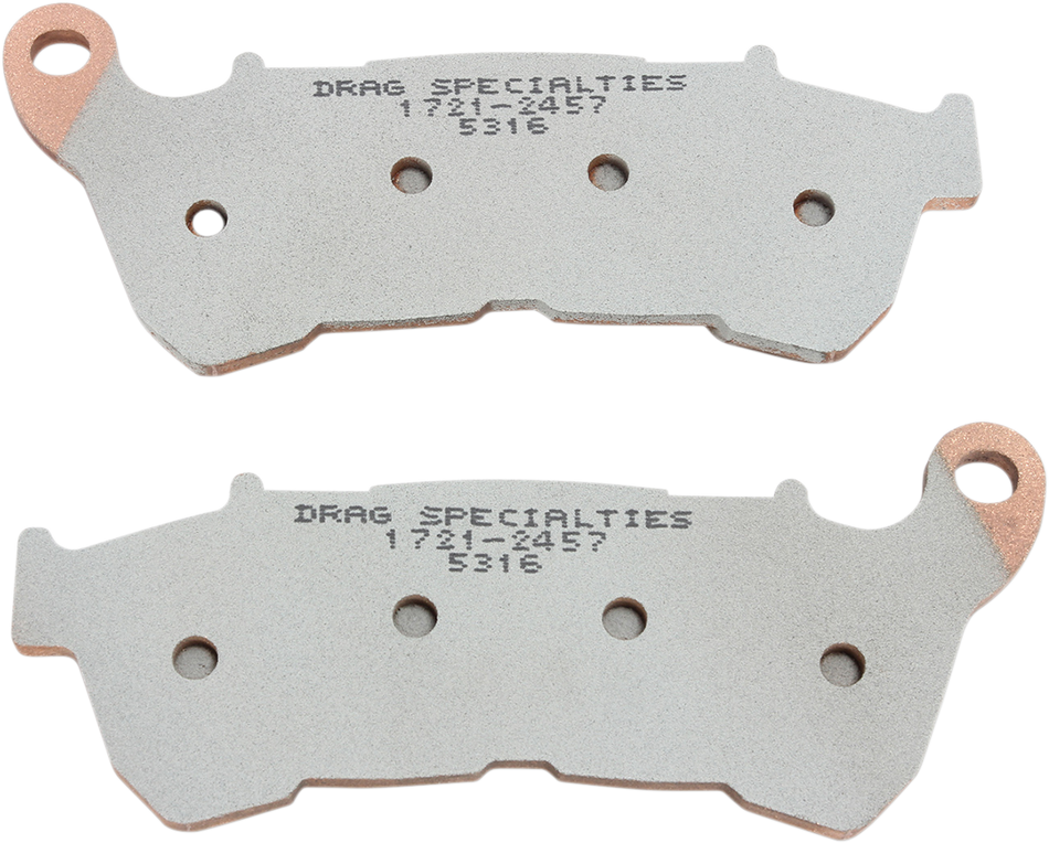 DRAG SPECIALTIES Sintered Brake Pads - Sportster HDP536