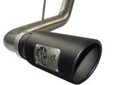 aFe MACHForce XP Exhausts Cat-Back SS-409 EXH CB Toyota Tundra 10-11 V8-5.7L 145.7 WB (blk tip) 49-46008-B