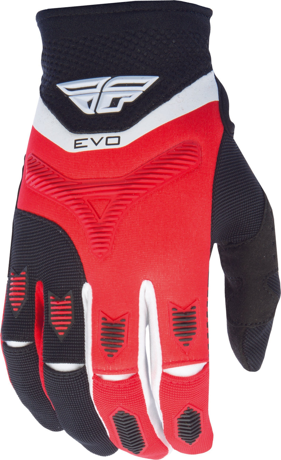 FLY RACING Evo Glove Red/Black Yl 370-11206