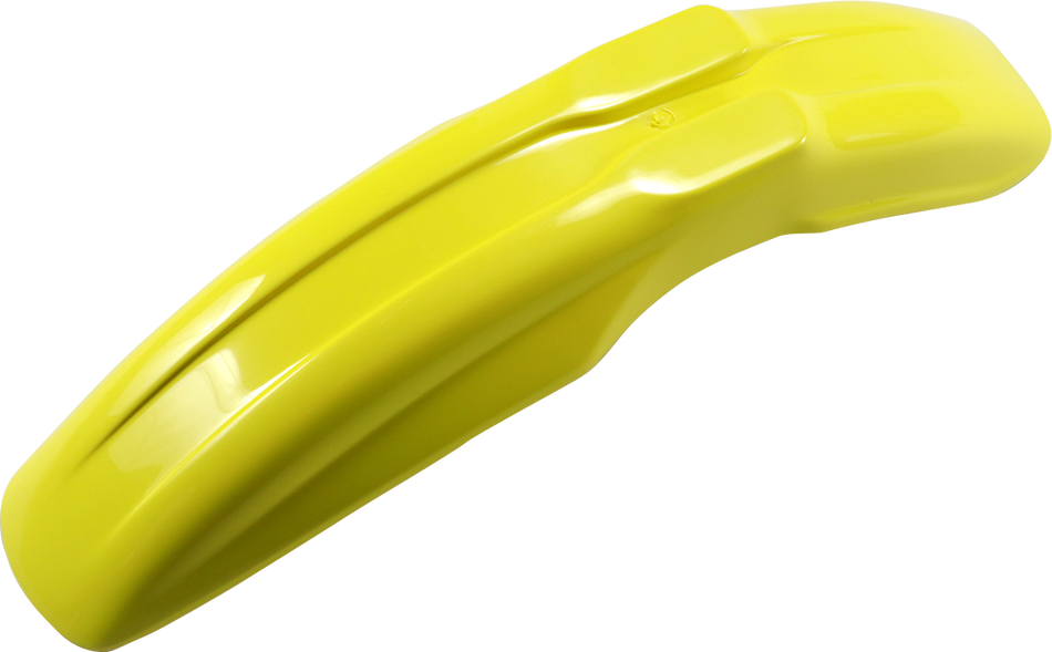 UFO Universal Supermoto Front Fender - Light Yellow PA01027-102
