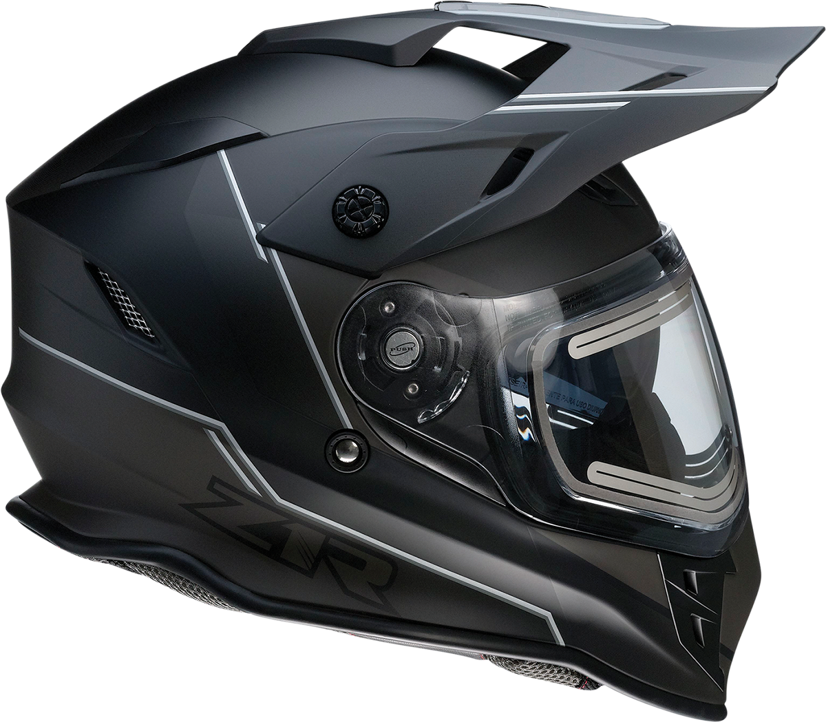 Z1R Range Helm - Bladestorm - Schwarz/Weiß - 2XL 0101-14052 