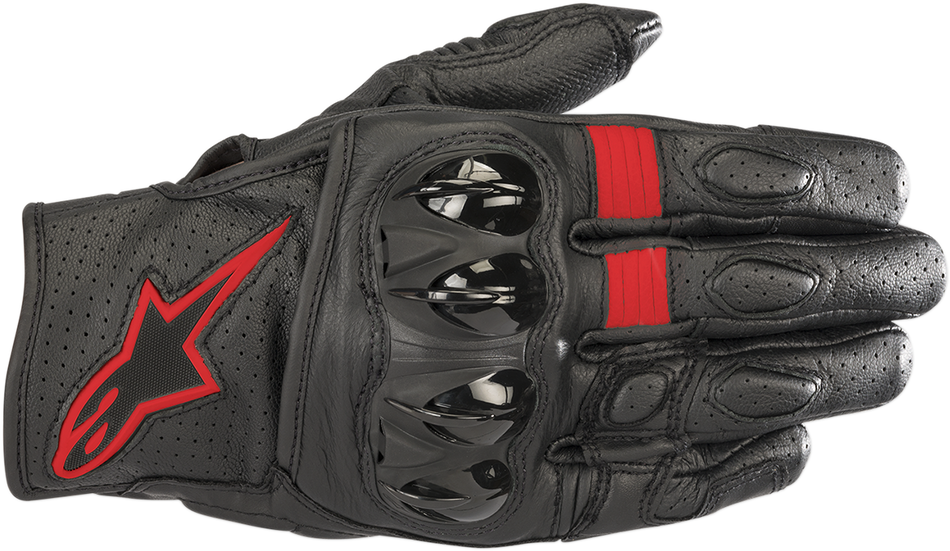 ALPINESTARS Celer V2 Gloves - Black/Fluo Red - Small 3567018-1030-S