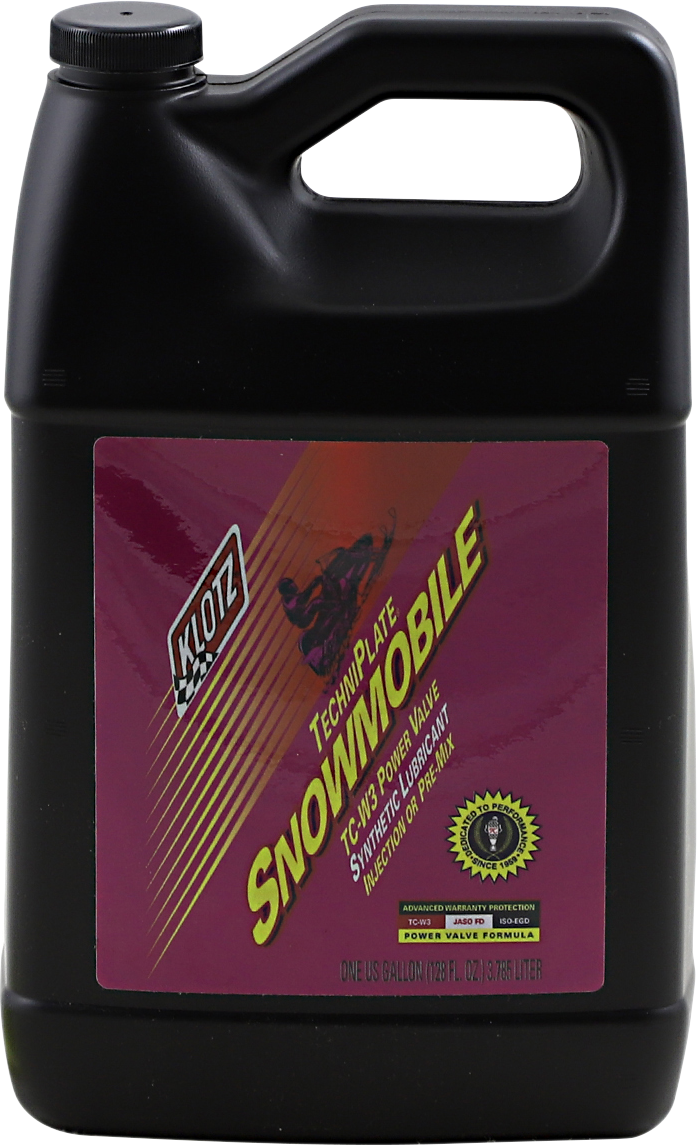 KLOTZ OIL Snowmobile TechniPlate Synthetic 2-Stroke Oil - 1 U.S. gal. KL-216