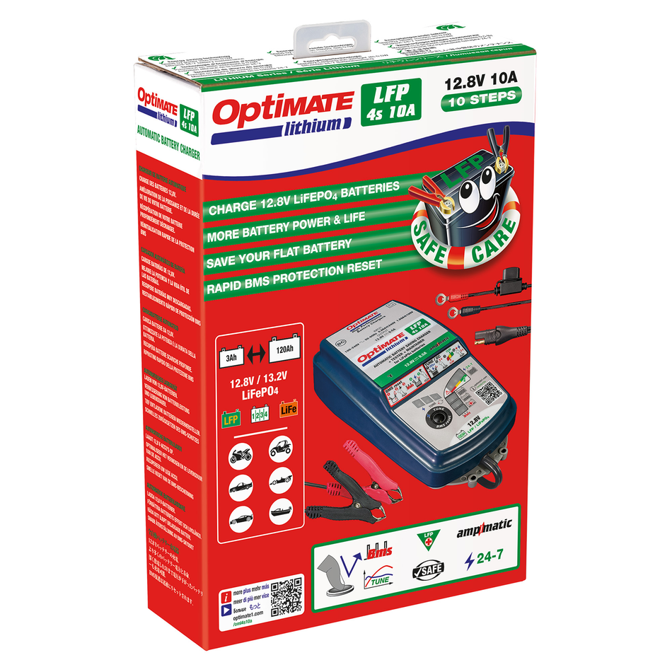 TECMATE Optimate Battery Charger - Lithium TM-275