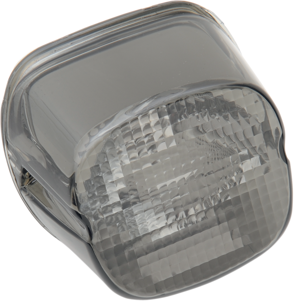 DRAG SPECIALTIES Taillight Lens - Bottom Tag Window - Smoke 12-0411MD