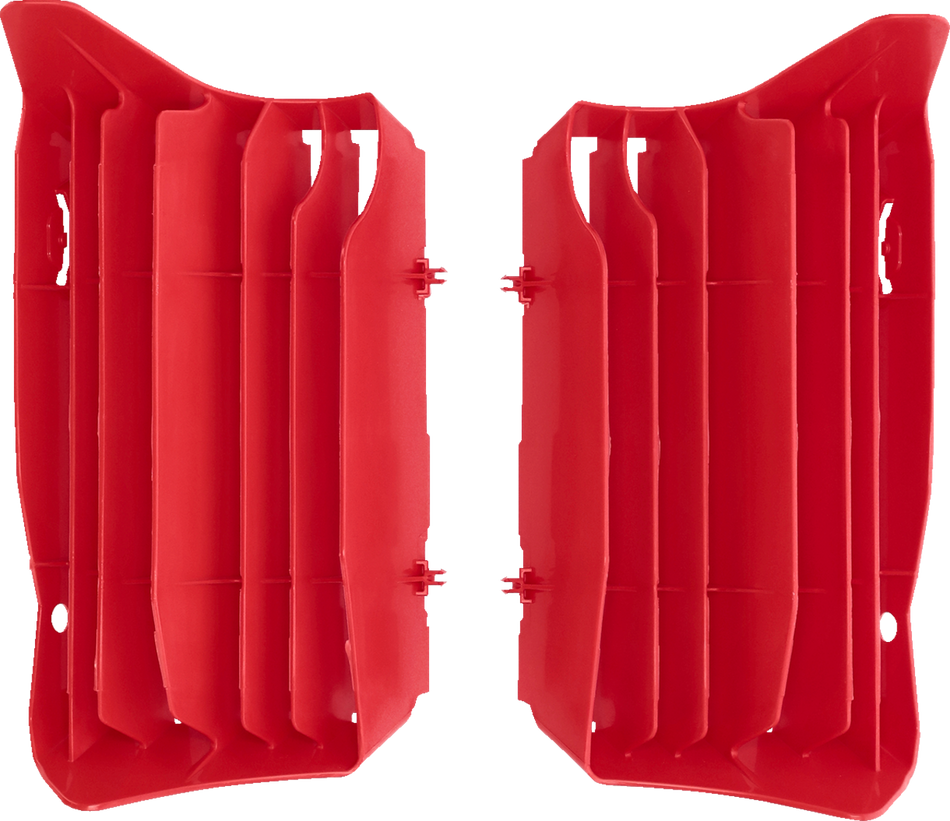 Rejillas de radiador ACERBIS - Rojo - Honda 2911450227