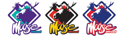 MOOSE RACING Decal - Moose Offroad - 3 Pack 4320-2531