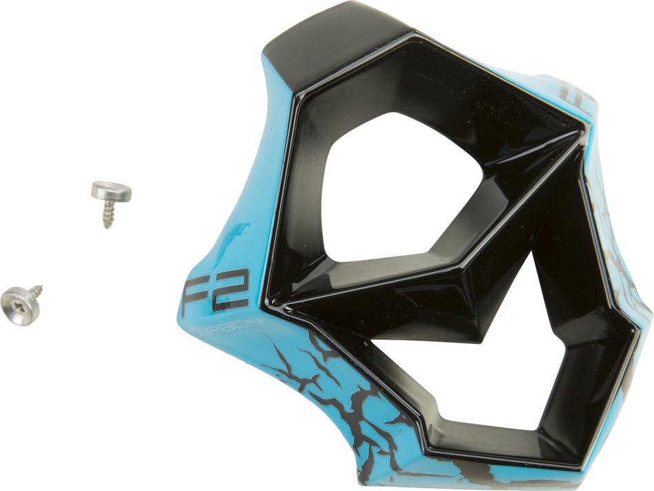 FLY RACING F2 Fracture Mouthpiece Blue/Black 73-46356