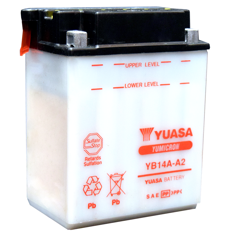 Yuasa YB14A-A2 Yumicron CX 12 Volt Battery
