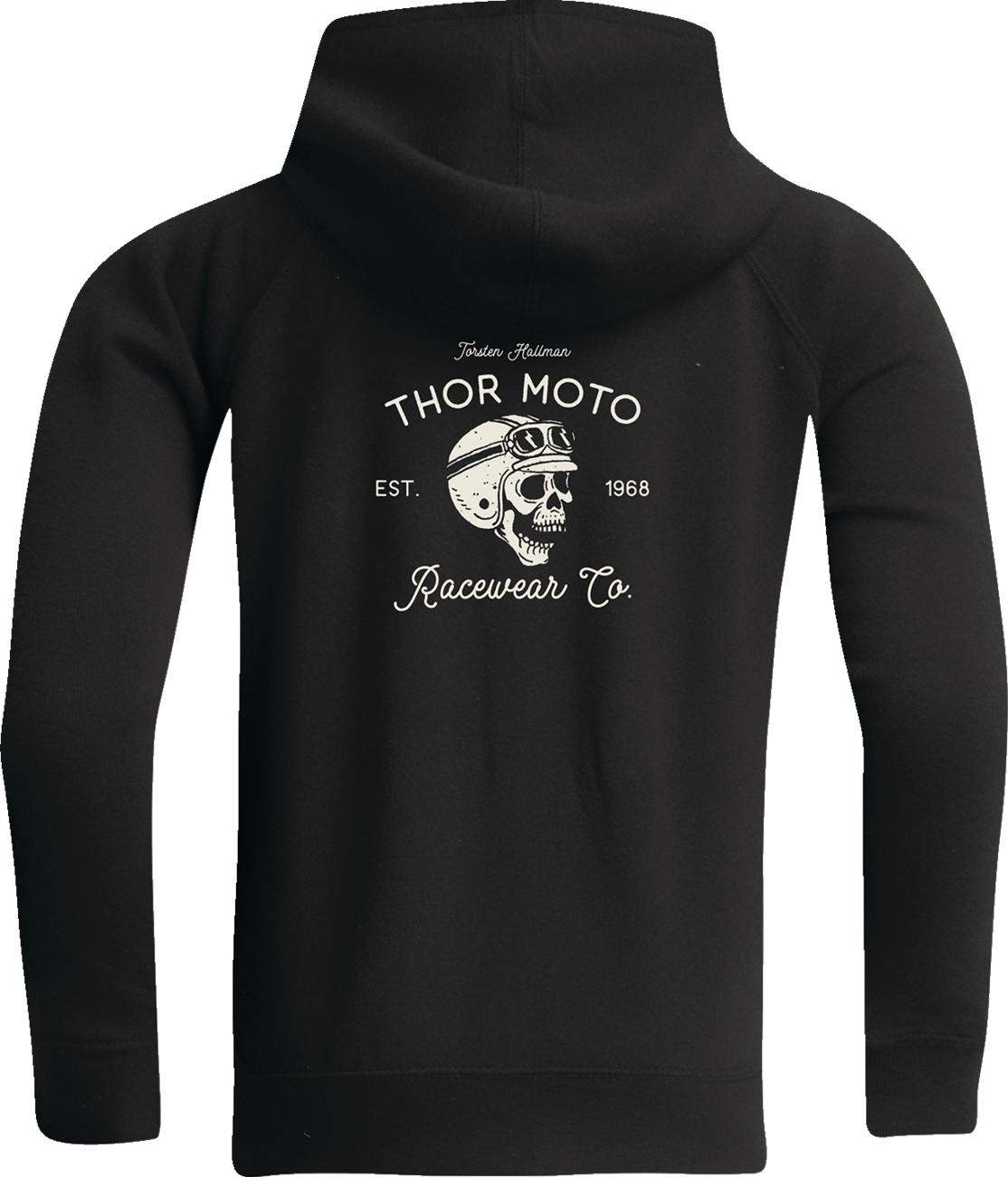 THOR Youth Mindless Zip-Up Fleece Sweatshirt - Black - Medium 3052-0662