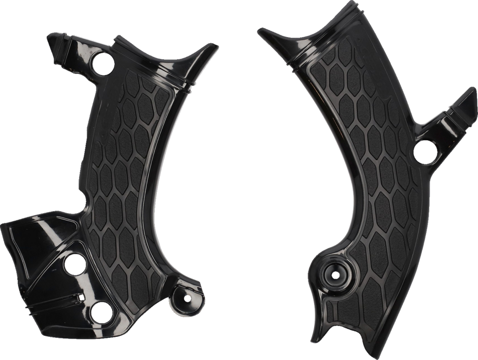 ACERBIS X-Grip Frame Guards - Black - YZ 250F/450F 2981440001