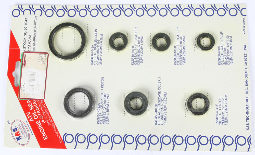 K&SEngine Oil Seal Kit50-4043