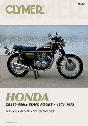 Clymer Manual Hon 350-550cc Fours 71-78 274024