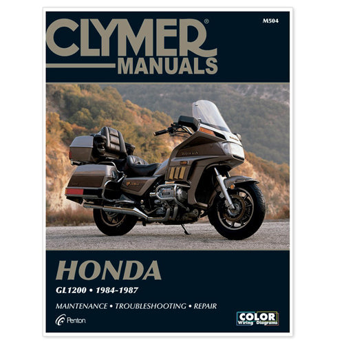 Clymer Manual Honda Gl1200 Gold Wing 1984-1987 274041