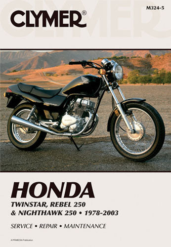 Clymer Manual Honda Rebel, Twinstar, Nighthawk 274044