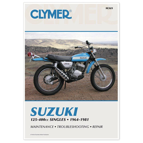 Clymer Manual Suz 125-400cc Singles 64-81 274087