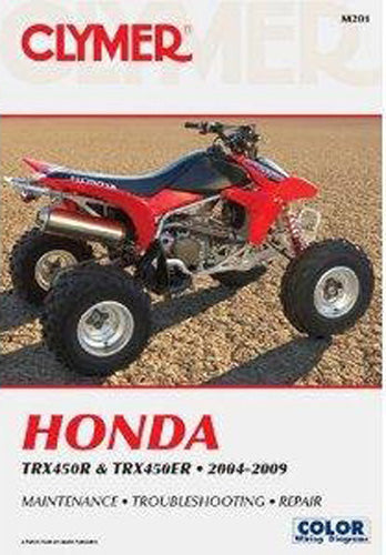 Clymer Service Manual Honda Trx450r 274143