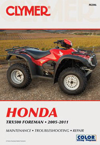 Clymer Service Manual Honda Trx500 274144