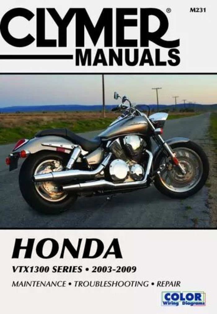 Clymer Service Manual Honda Vtx1300 Series 274146