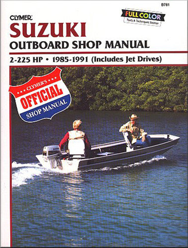 Clymer Manual, Suzuki 2-225 Hpob & D85-91 274188