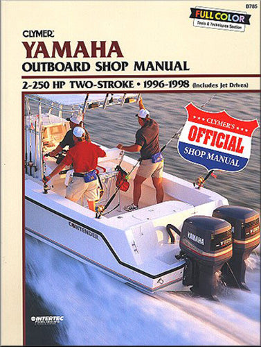 Clymer Manual, Yamaha 2-Strokeob 2-250hp 96-98 274192