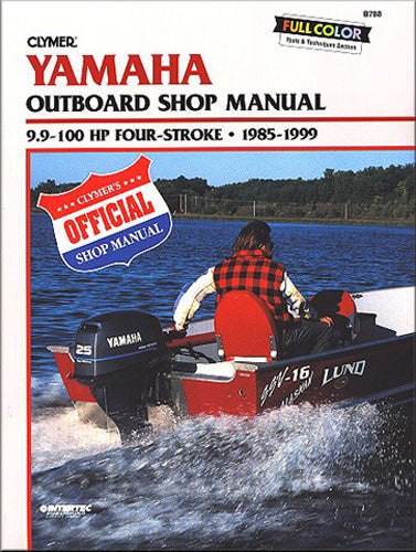 Clymer Manual, Yamaha 9.9-100 Hp 4-Stroke Ob 85-99 274195