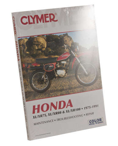 Clymer Service Manual Honda Xl/Xr75-100 1975-1991 274227