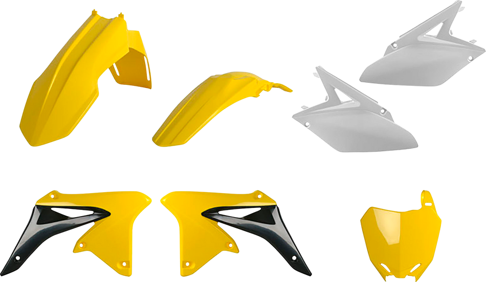 POLISPORT Body Kit - '18 OEM Yellow/White/Black - RM-Z 250 90778
