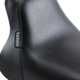 LE PERA Bare Bones Solo Seat - Smooth - Black - Softail LGX-007