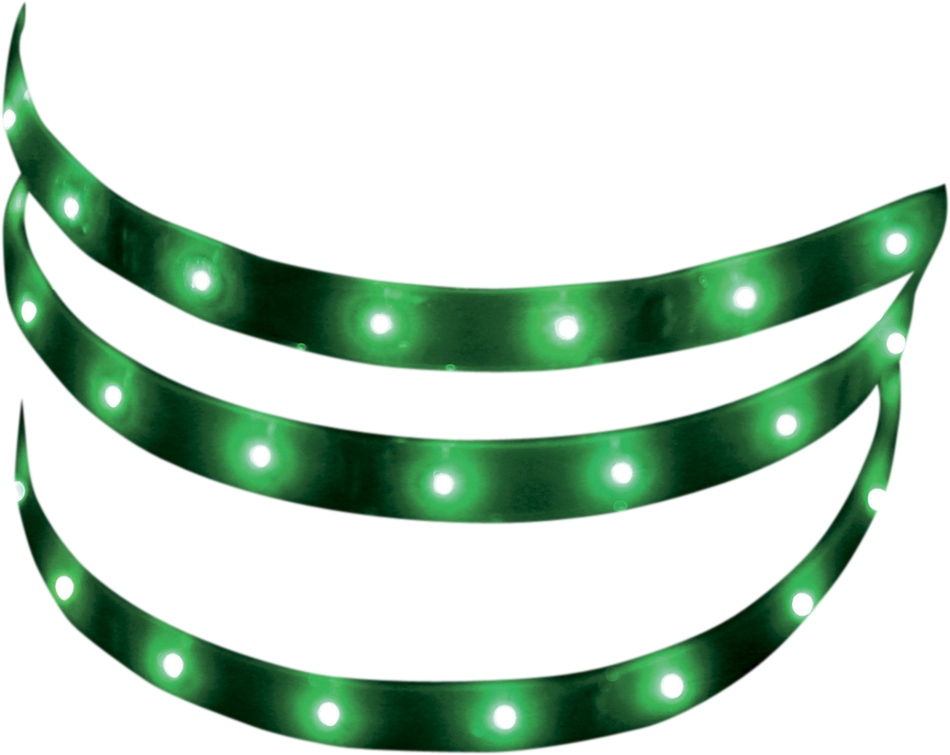 BRITE-LITES LED Accent Light - Single Strip - Green BL-ASLEDG