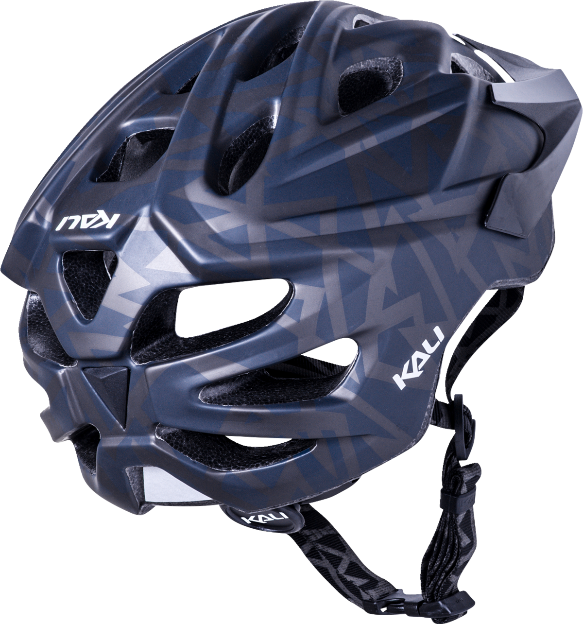 KALI Youth Chakra Plus Helmet - Pyramid - Matte Black 0221421112