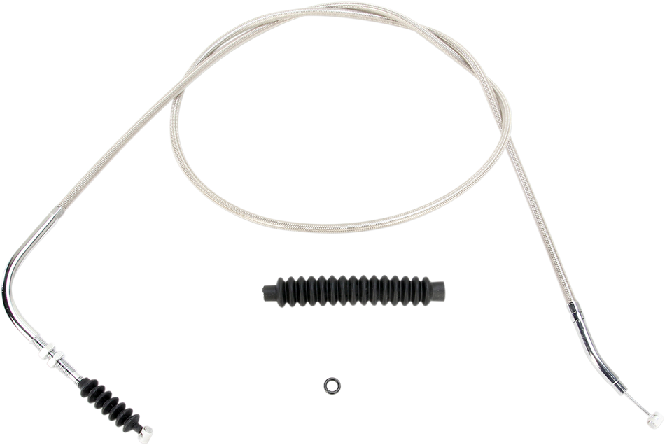 MOTION PRO Clutch Cable - +4" - Suzuki - Stainless Steel 64-0259