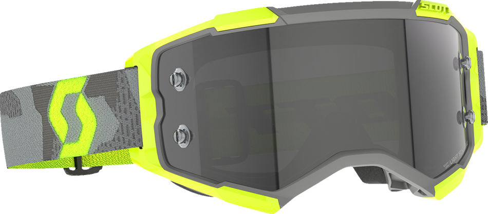 SCOTT Fury Goggle - Light Gray/Neon Yellow - Light Sensitive Gray 272827-7697327