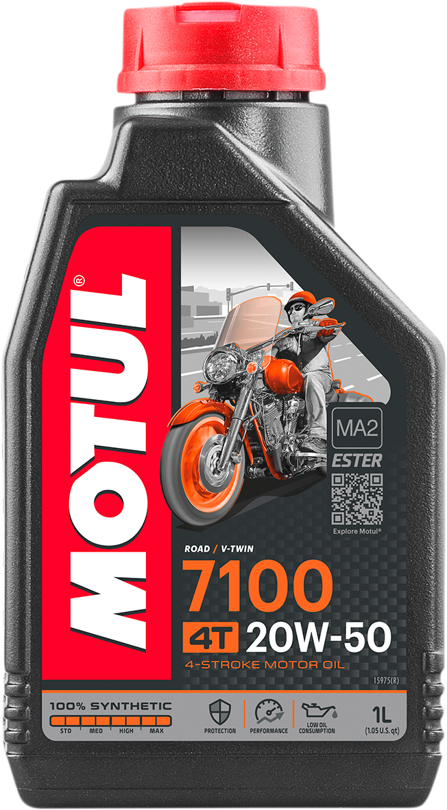 MOTUL 7100 4T Synthetic Oil - 20W-50 - 1L 104103