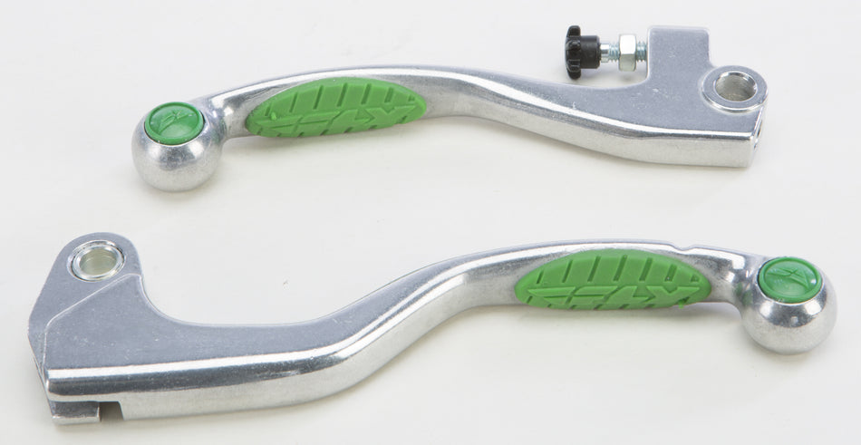 FLY RACING Grip Lever Set Green 204-004-FLY