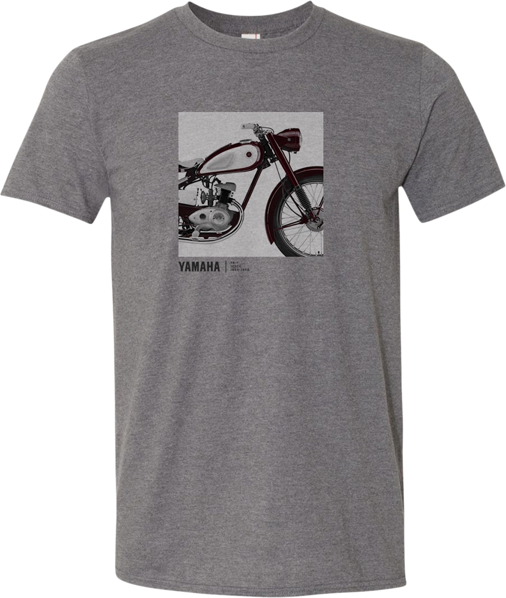 YAMAHA APPAREL Yamaha Classic T-Shirt - Heather Graphite - Small NP21A-M1799-S